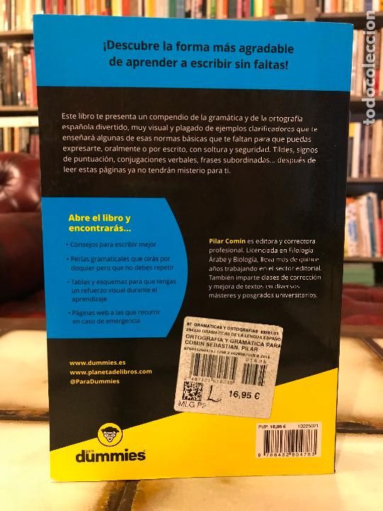 Libros: Ortograf&iacute;a y gram&aacute;tica para dummies. Pilar Com&iacute;n Sebasti&aacute;n - Foto 2