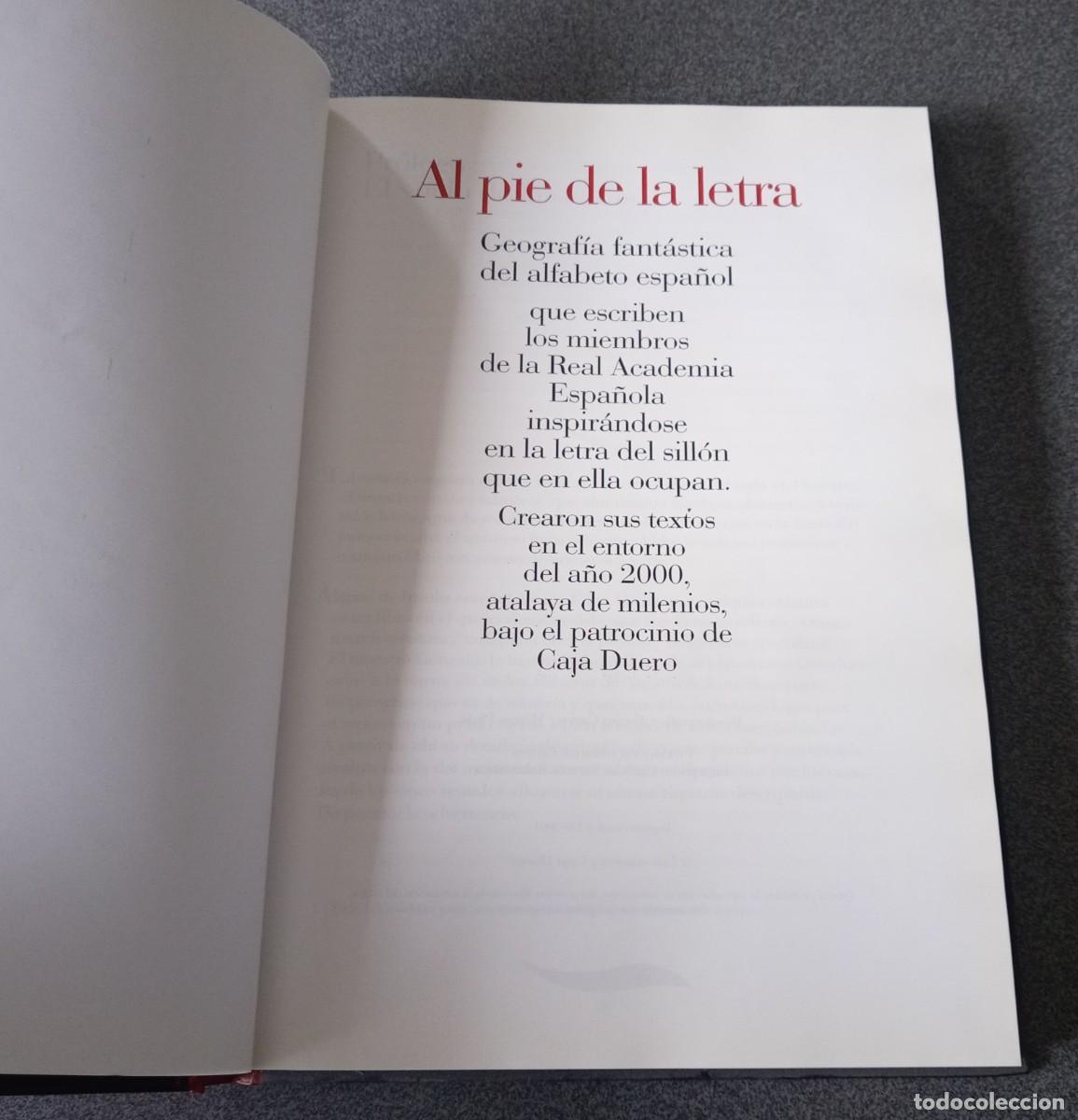 Libros: Al Pie De La Letra - Foto 4