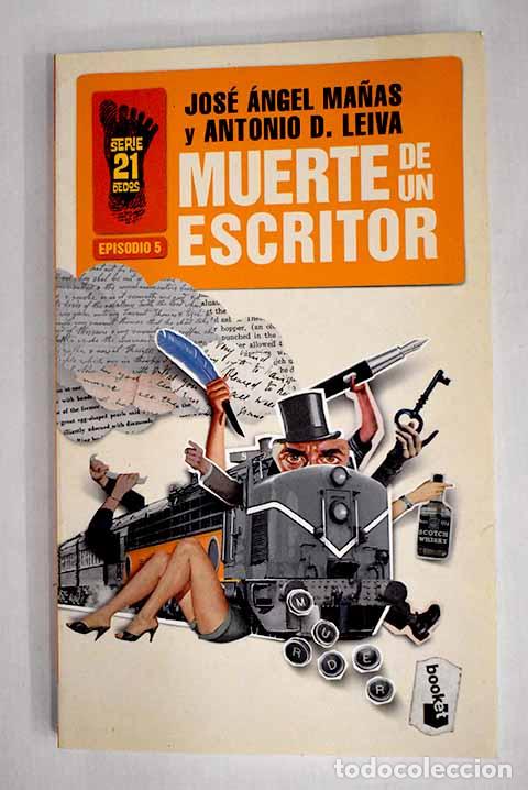 Libros: Muerte de un escritor.- Ma&ntilde;as, Jos&eacute; &Aacute;ngel - Foto 1