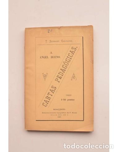 Libros: Cartas pedag&oacute;gicas - SERRANO GALVACHE, T.&nbsp; - Foto 1
