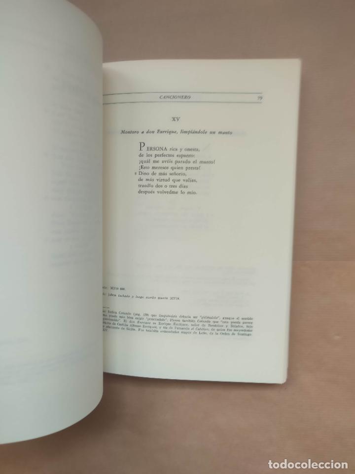 Libros: CANCIONERO - Ant&oacute;n de Montoro. - Foto 3