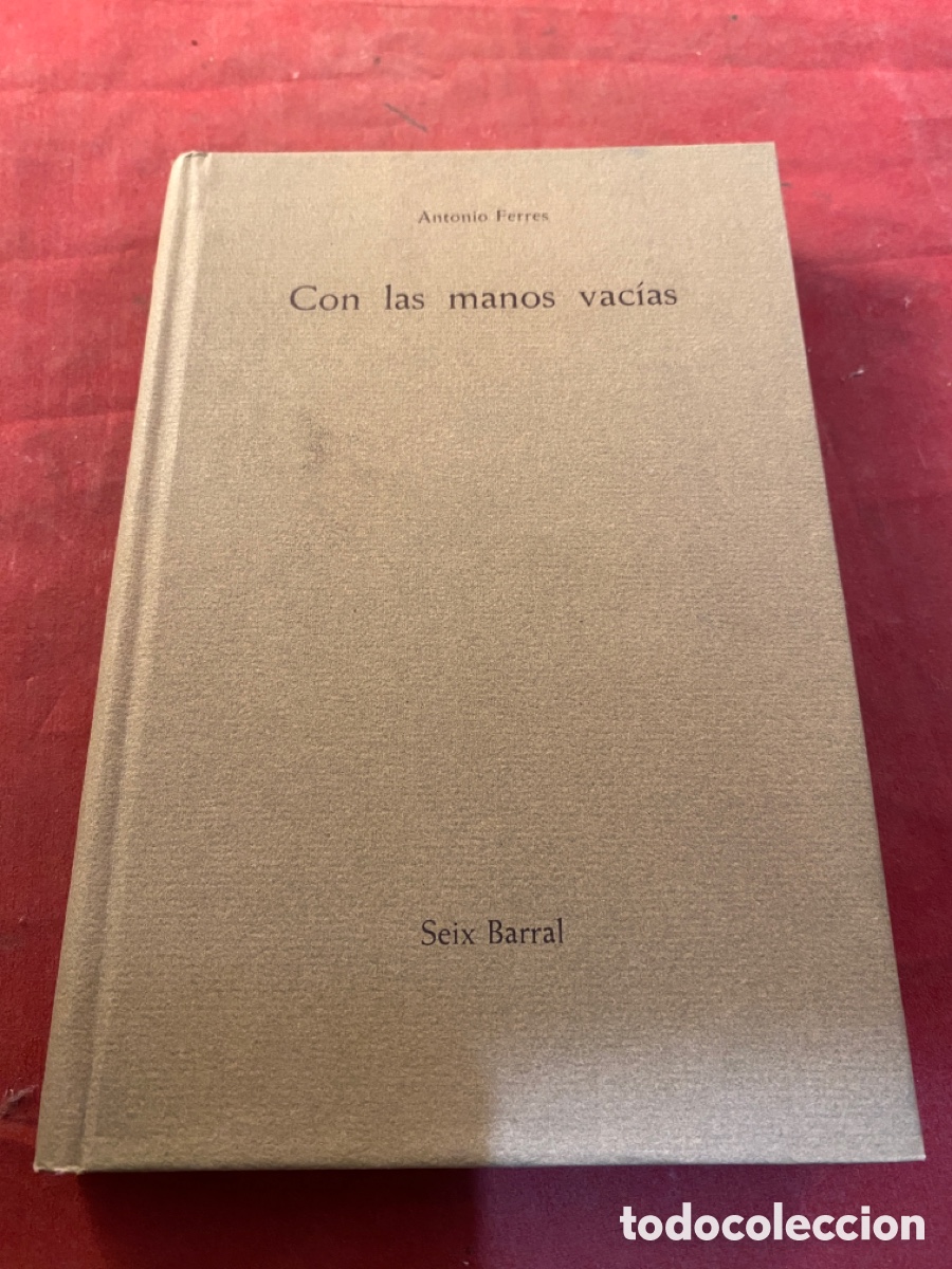 Libros: Con las manos vac&iacute;as - Foto 1