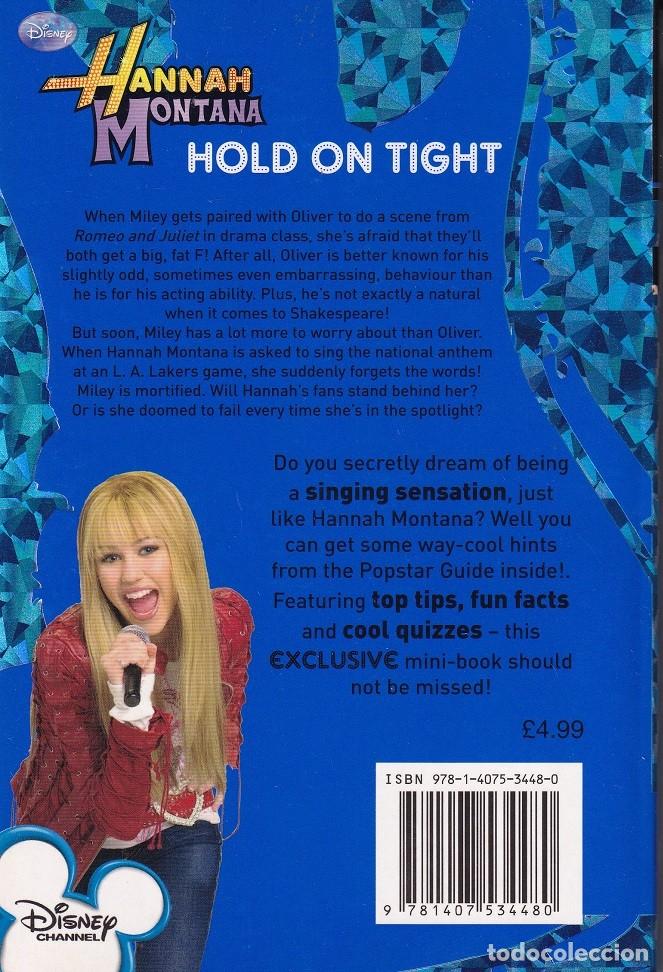 Libros: Hold on tight - Hannah Montana / Libro en ingl&eacute;s - Foto 2