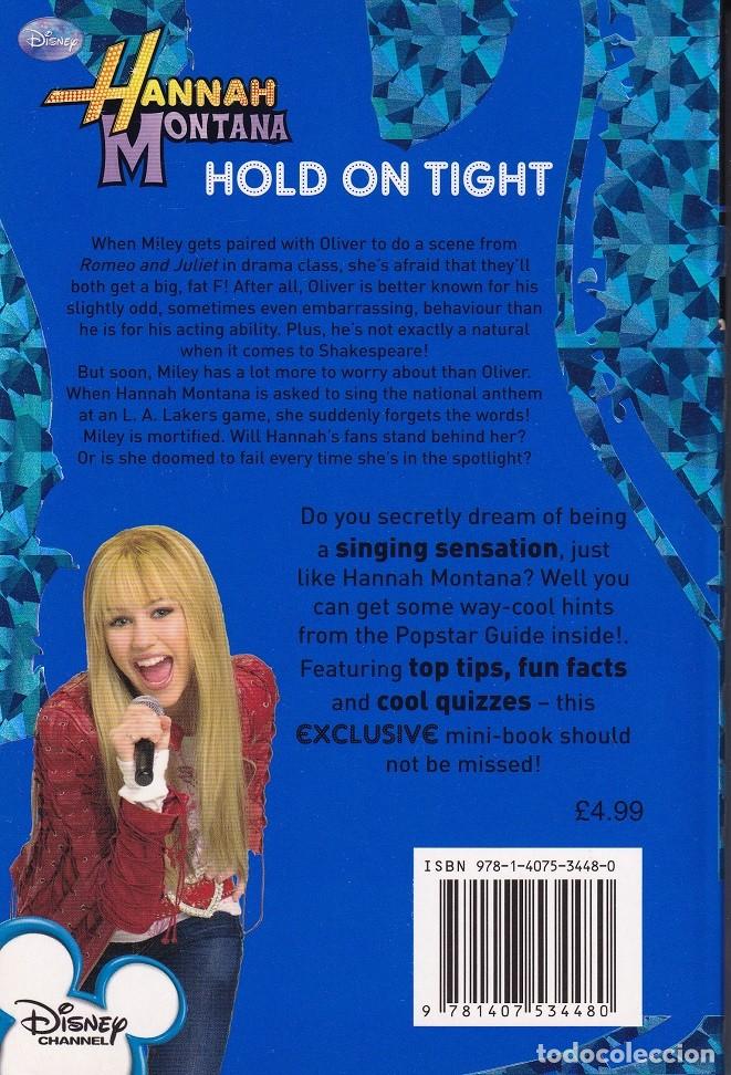 Libros: Hold on tight - Hannah Montana / Libro en ingl&eacute;s - Foto 2