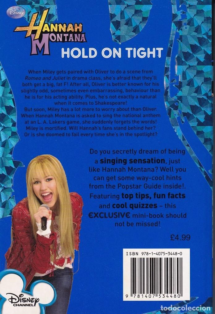 Libros: Hold on tight - Hannah Montana / Libro en ingl&eacute;s - Foto 2