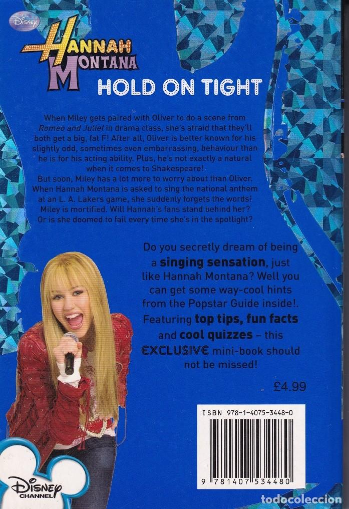 Libros: Hold on tight - Hannah Montana / Libro en ingl&eacute;s - Foto 2