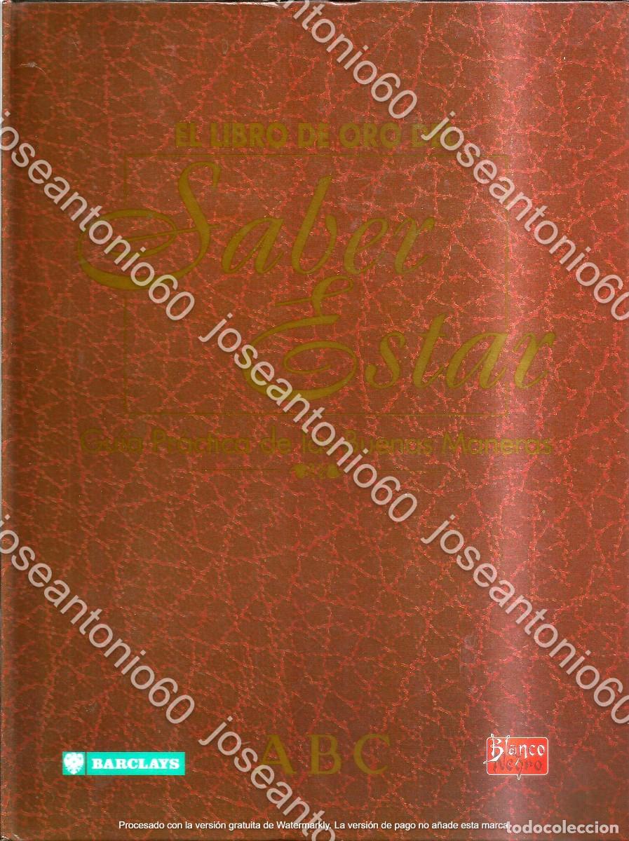 Libros: El libro de oro del saber estar. 1997 - Foto 1