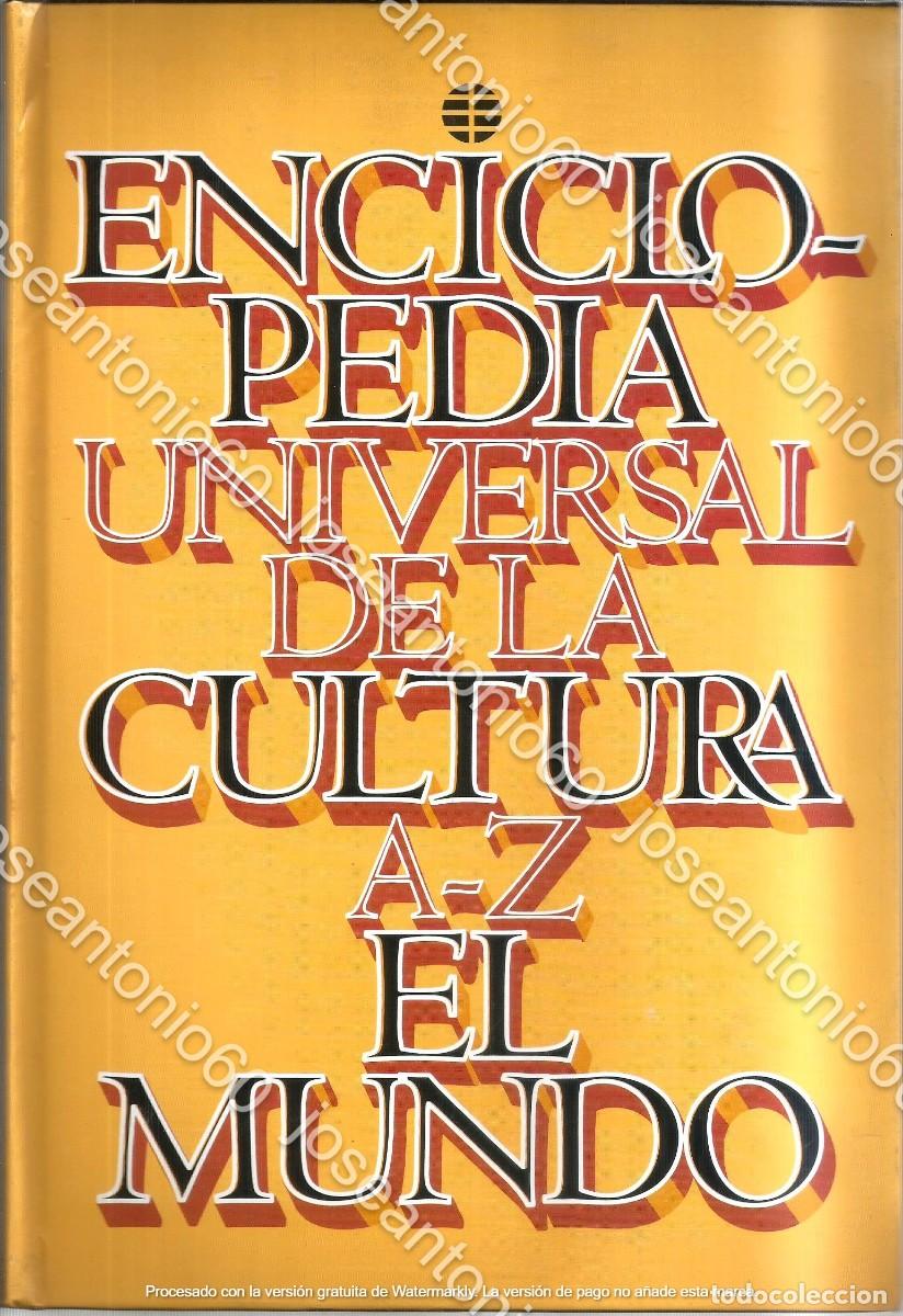 Libros: Enciclopedia universal de la cultura. 1996 - Foto 1