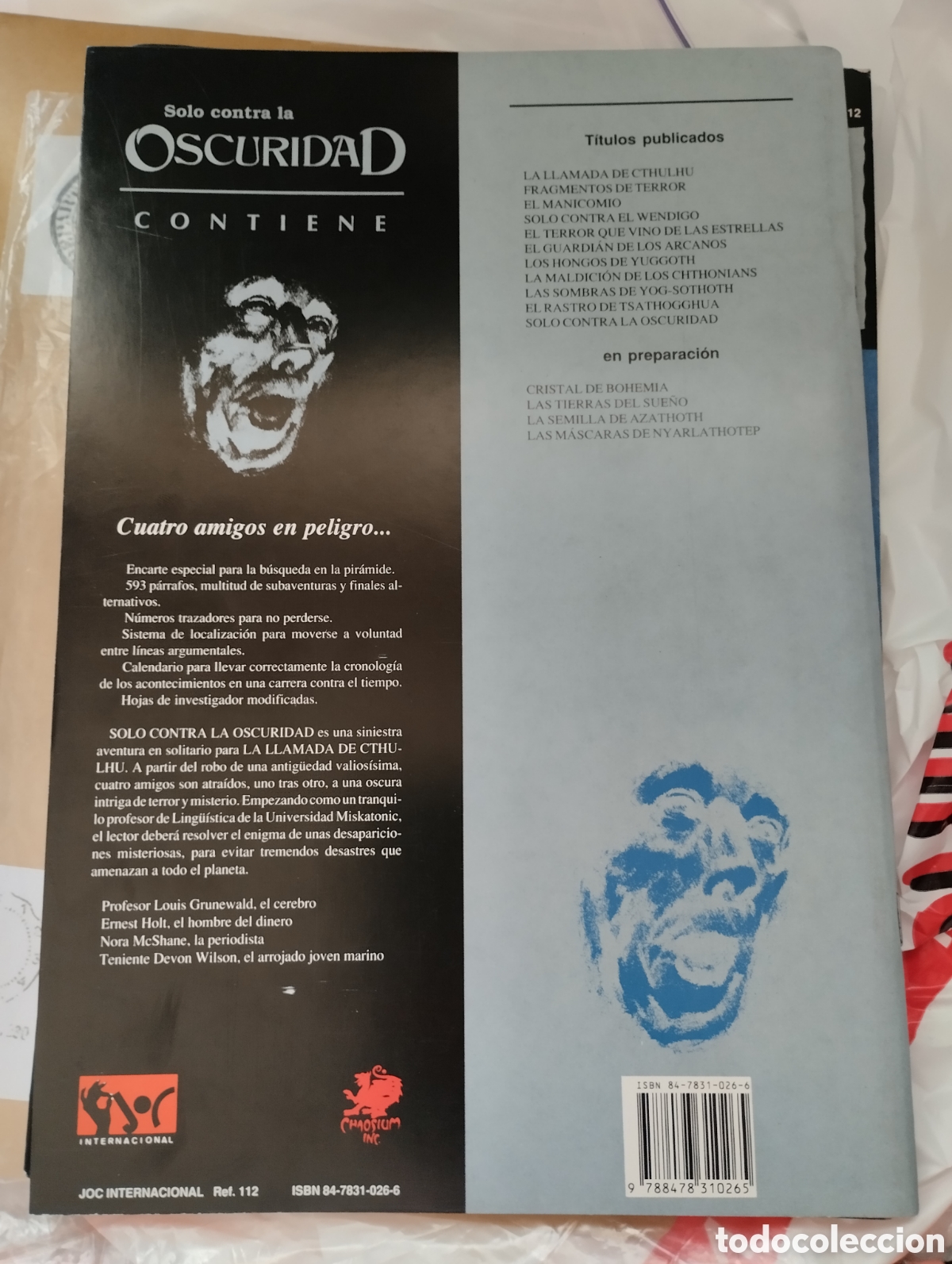 Libros: Solo ante la oscuridad, la llamada de cthulhu - Foto 2