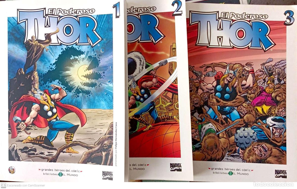 Libros: El poderoso Thor 1,2 y 3 - Foto 1