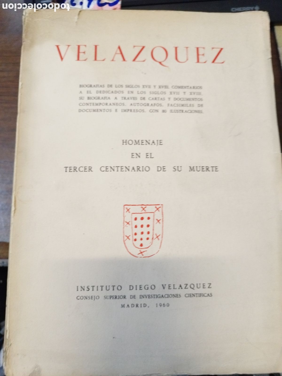 Libros: VELAZQUEZ. Homenaje en el Tercer Centenario de su muerte - Foto 1