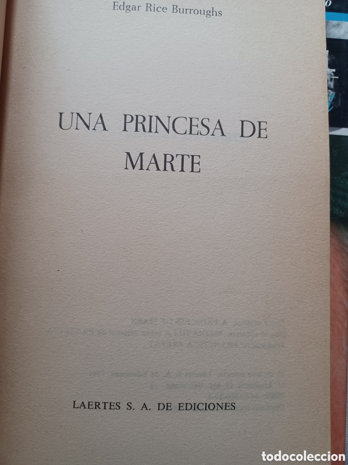 Libros: Barybook 168. Una. princesa de Marte Edgar Rice Burroughs Laerte. - Foto 3