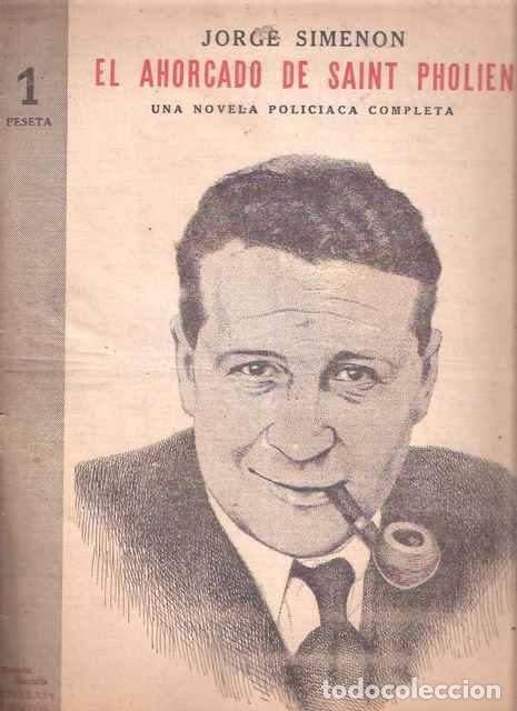 Libros: El ahorcado de saint Pholien - Jorge Simenon - Foto 1