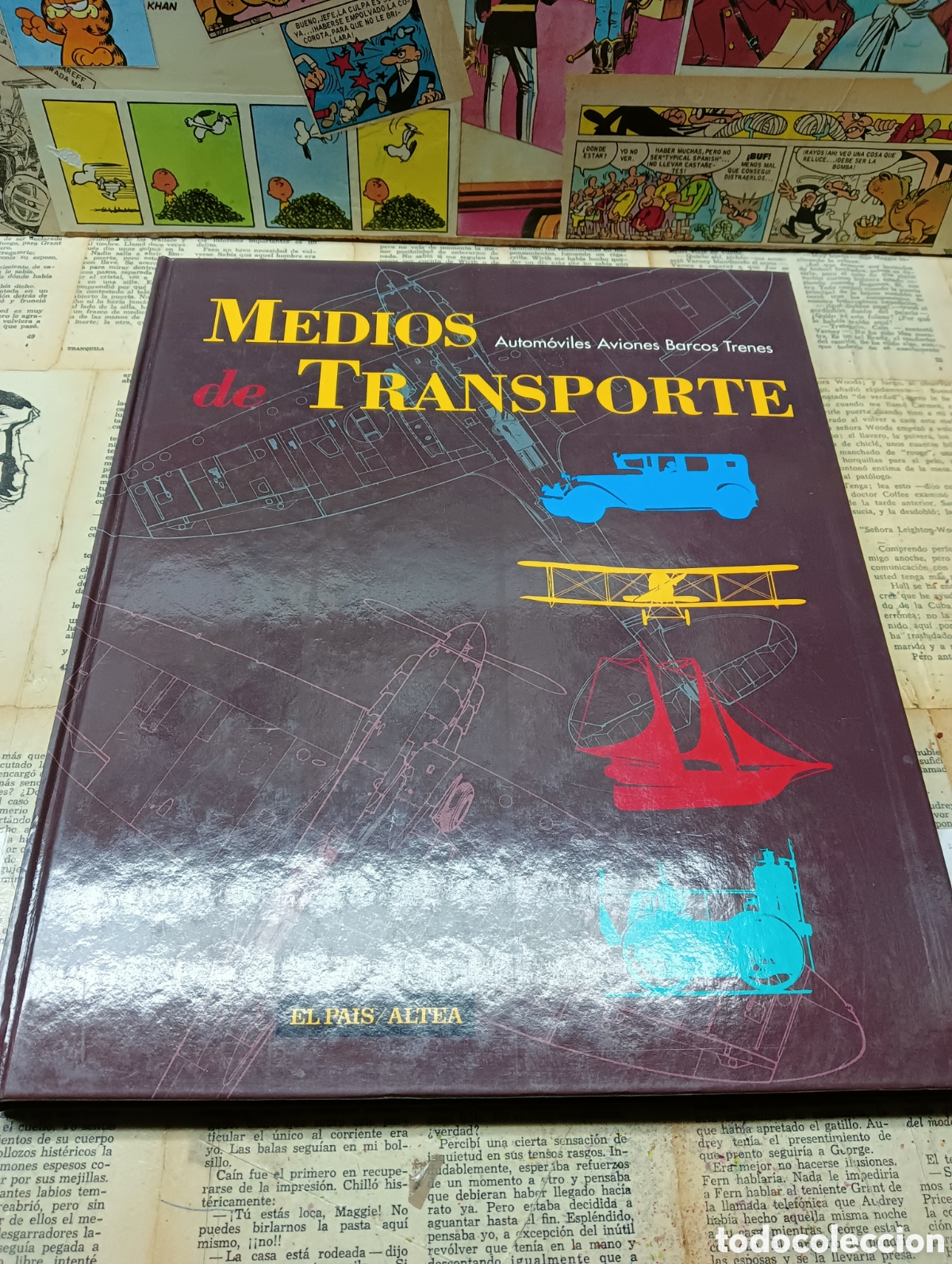 Libros: Medios de Transporte. El pais/ Altea. - Foto 1