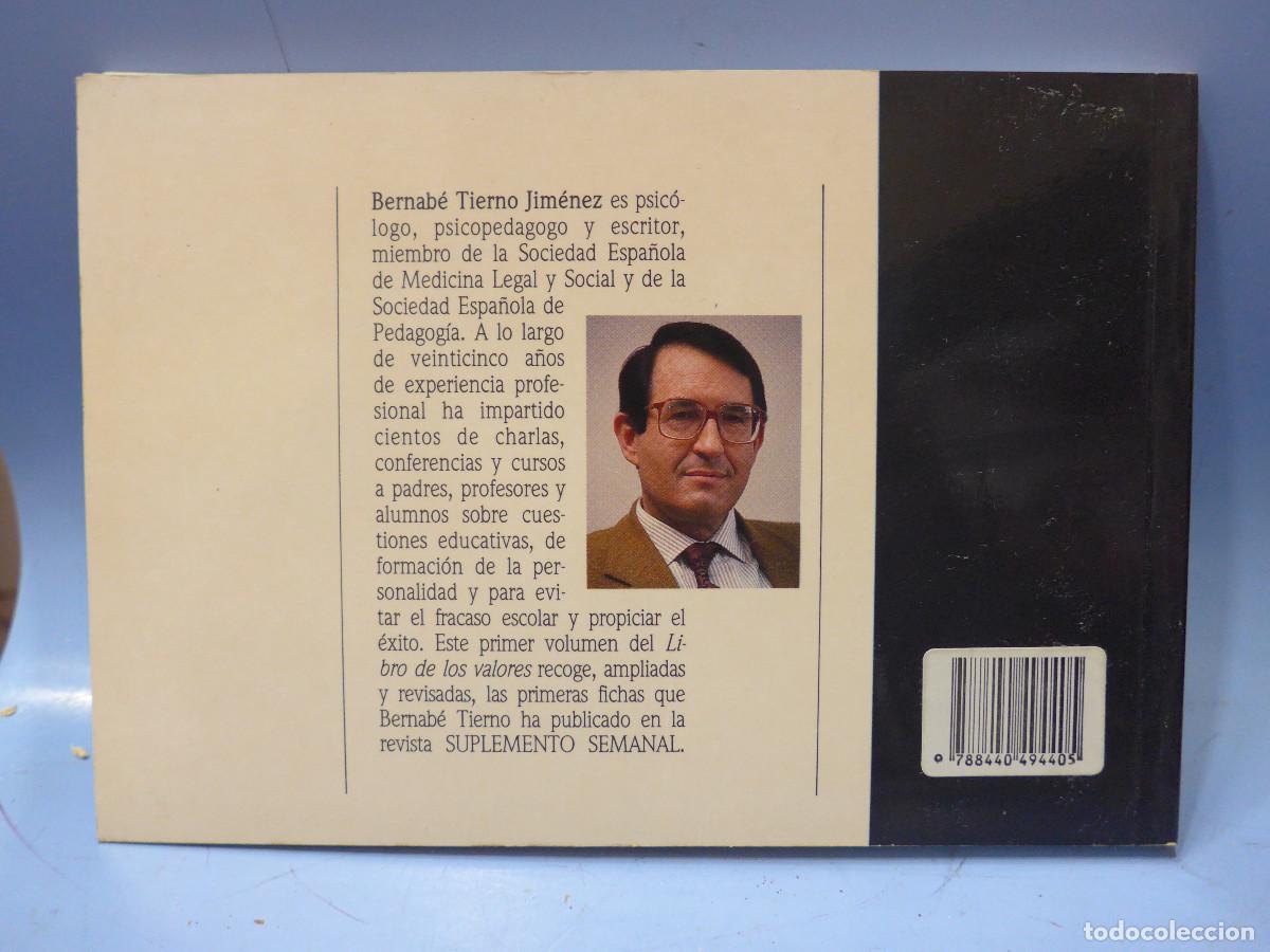 Libros: EL LIBRO DE LOS VALORES - BERNABE TIERNO - TESA - Foto 2