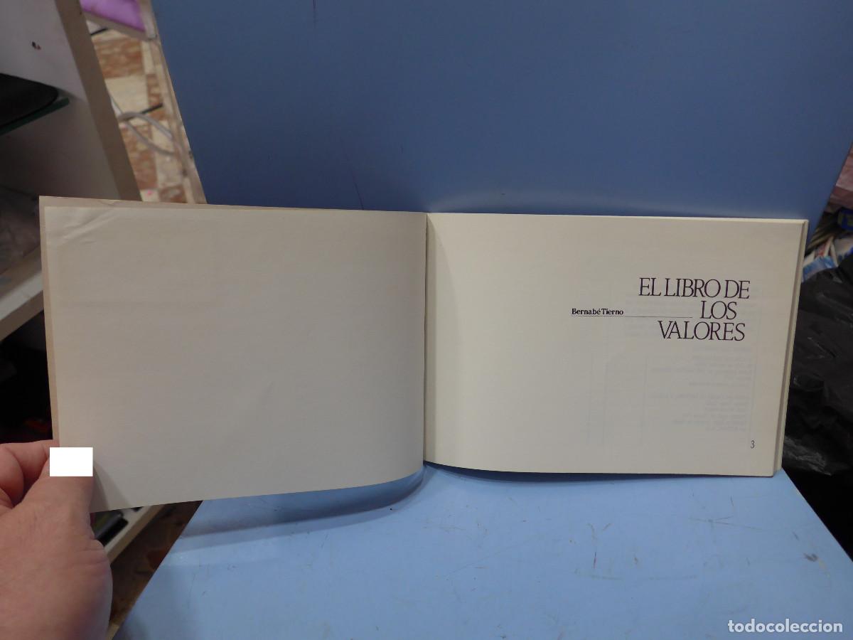 Libros: EL LIBRO DE LOS VALORES - BERNABE TIERNO - TESA - Foto 4