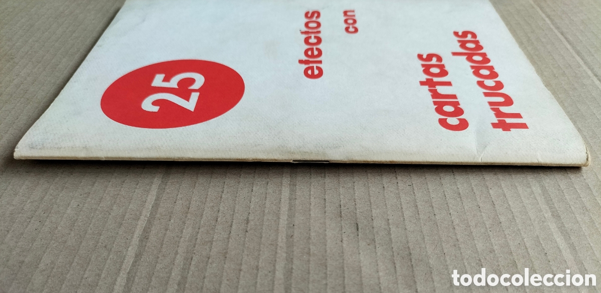 Libros: 25 efectos con cartas trucadas. Casa magicus, 1978. Libro - Foto 9