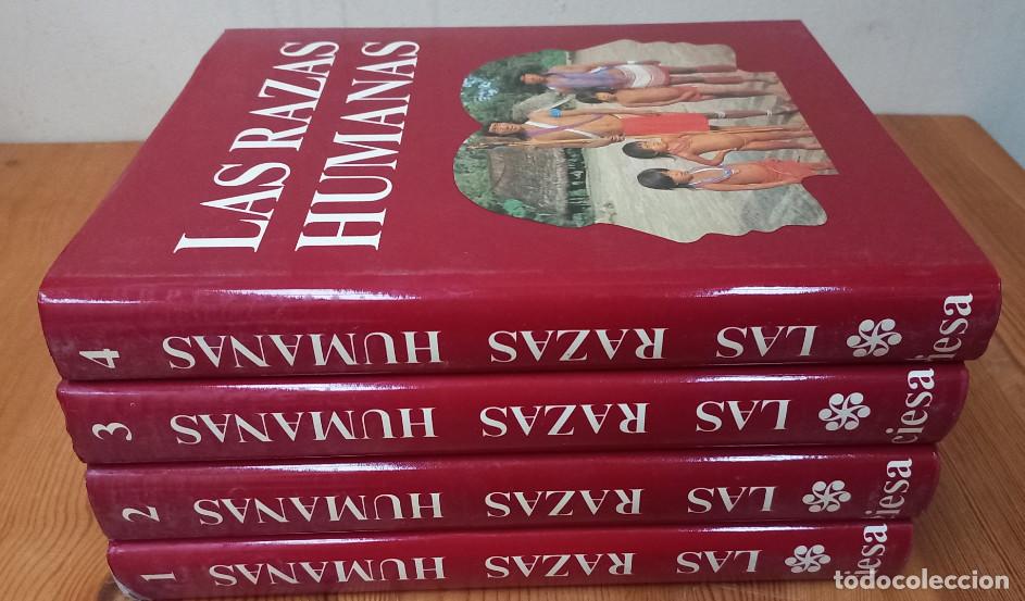 Libros: 4 TOMOS, LAS RAZAS HUMANAS, CIESA, COMPA&Ntilde;IA INTERNACIONAL EDITORA 1981 - Foto 1