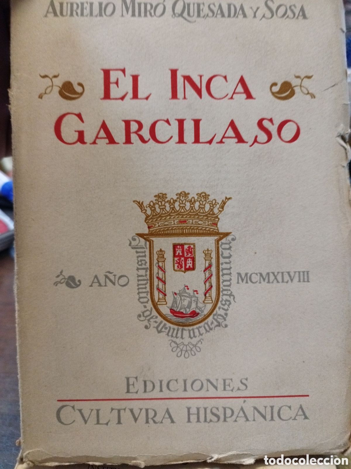 Libros: EL INCA GARCILASO - MIRO QUESADA Y SOSA,Aurelio - Foto 1