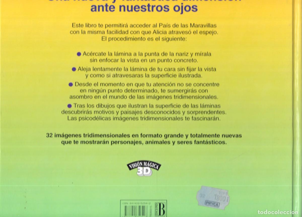 Libros: VISI&Oacute;N M&Aacute;GICA 2 - ILUSIONES &Oacute;PTICAS EN 3D - EDICIONES B, S.A., 1&ordf; Ed. 1994. - Foto 2