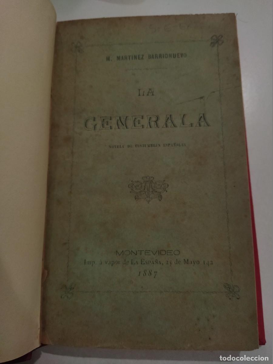 Libros: LA GENERALA - MART&Iacute;NEZ BARRIONUEVO , M. - Foto 2