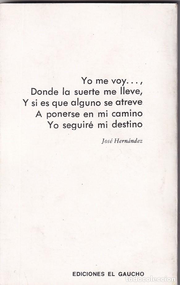 Libros: Martin Fierro - Jos&eacute; Hern&aacute;ndez - Foto 2