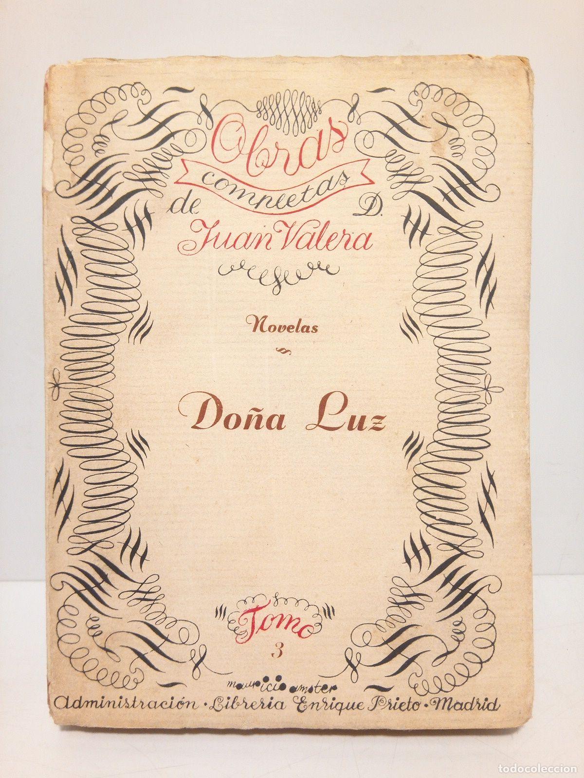 Libros: VALERA, Juan - Do&ntilde;a Luz - Foto 1