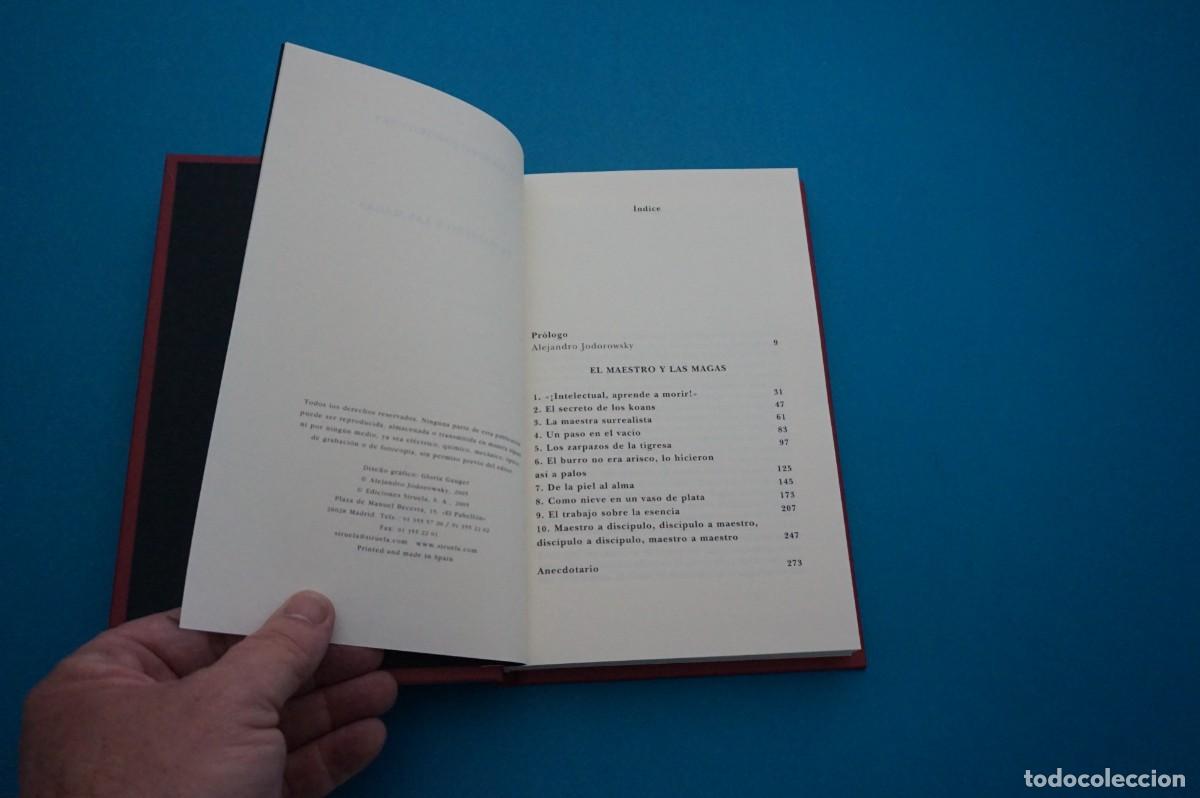 Libros: AMF-33G/ EL MAESTRO Y LAS MAGAS - ALEJANDRO JODOROWSKY / EDICIONES SIRUELA - Foto 3