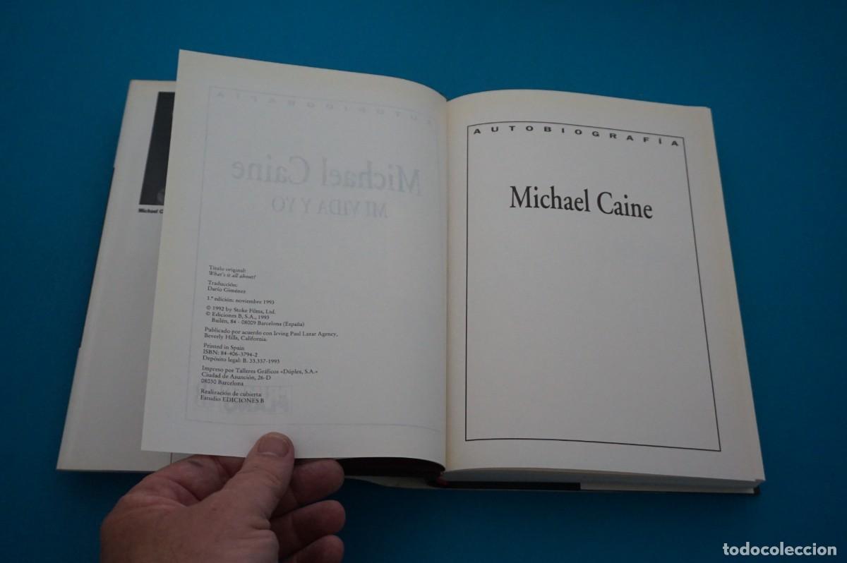 Libros: AMF-33H/ MI VIDA Y YO - MICHAEL CAINE / EDICIONES B - Foto 4