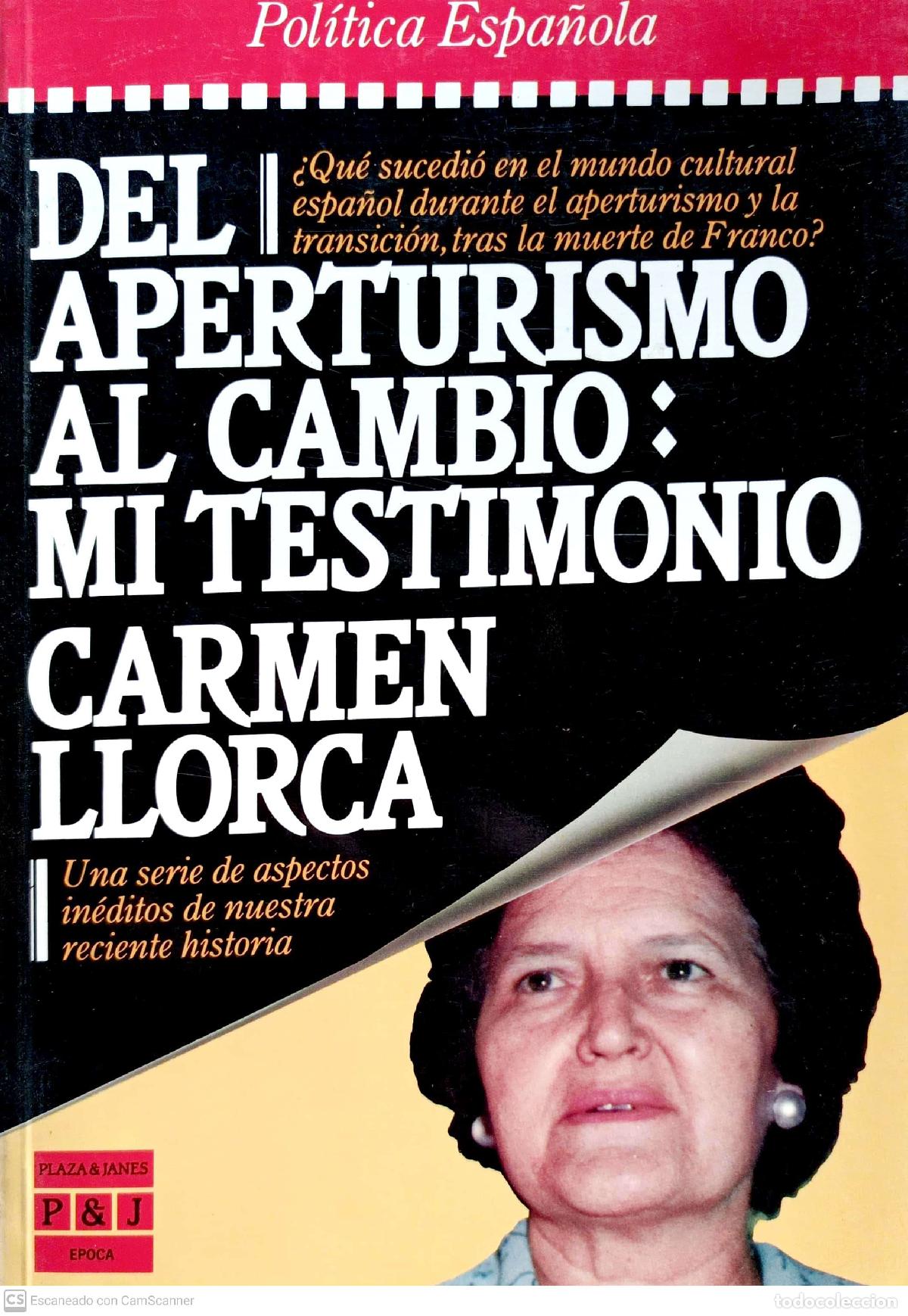 Libros: Del aperturismo al cambio - Llorca, Carmen - Foto 1