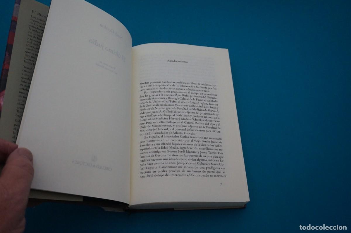 Libros: AMF-33H/ EL ULTIMO JUDIO - NOAH GORDON / CIRCULO DE LECTORES - Foto 3