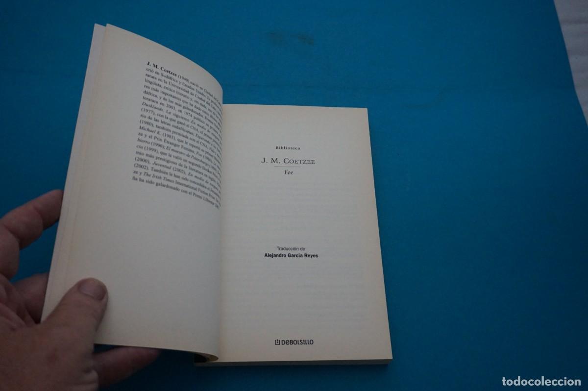 Libros: AMF-33D/ FOE - J.M. COETZEE / DEBOLSILLO - Foto 2