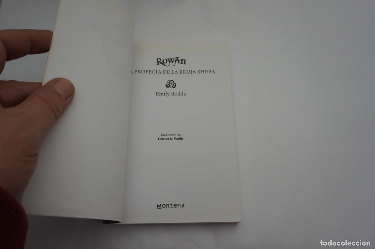 Libros: M2D/ ROWAN - LA PROFECIA DE LA BRUJA SHEBA - EMILY RODDA / MONTENA - Foto 2