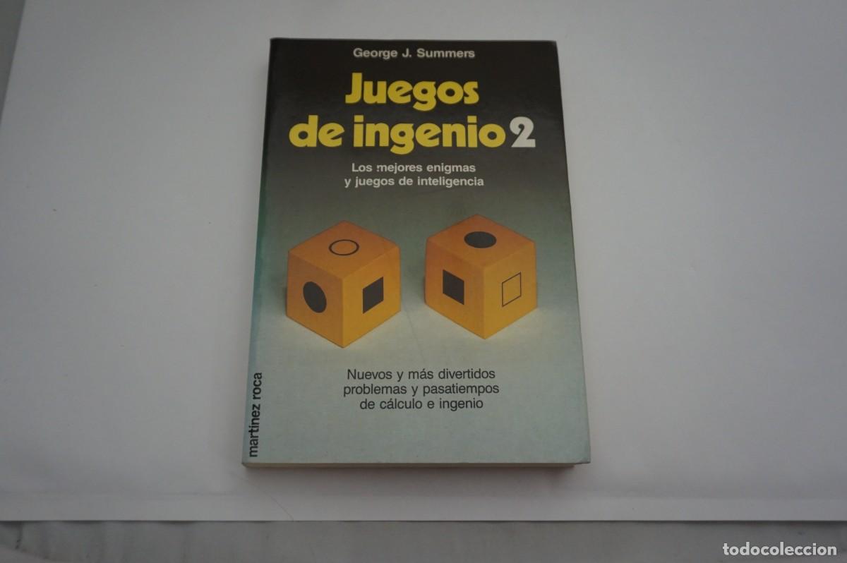 Libros: M2D/ JUEGOS DE INGENIO 2 - GEORGE J. SUMMERS / EDICIONES MARTINEZ ROCA - Foto 1
