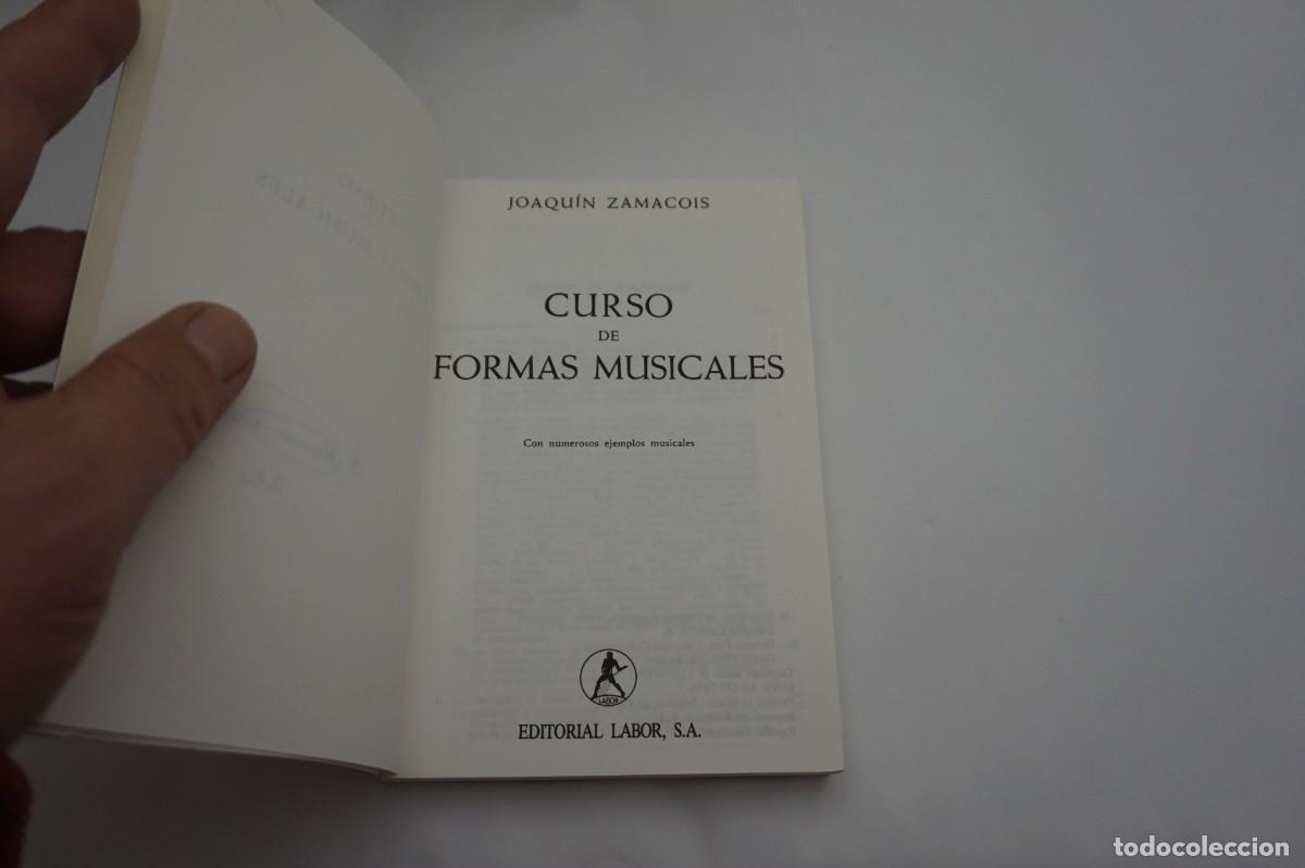 Libros: M2D/ CURSO DE FORMAS MUSICALES - JOAQUIN ZAMACOIS / EDITORIAL LABOR - Foto 2