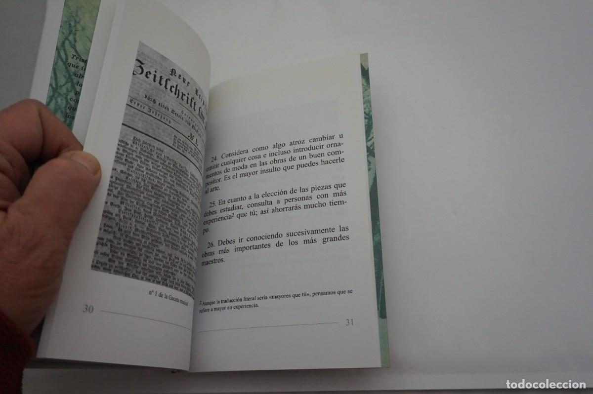 Libros: M2D - SCHUMANN - REGLAS MUSICALES PARA LA VIDA Y EL HOGAR - Foto 4