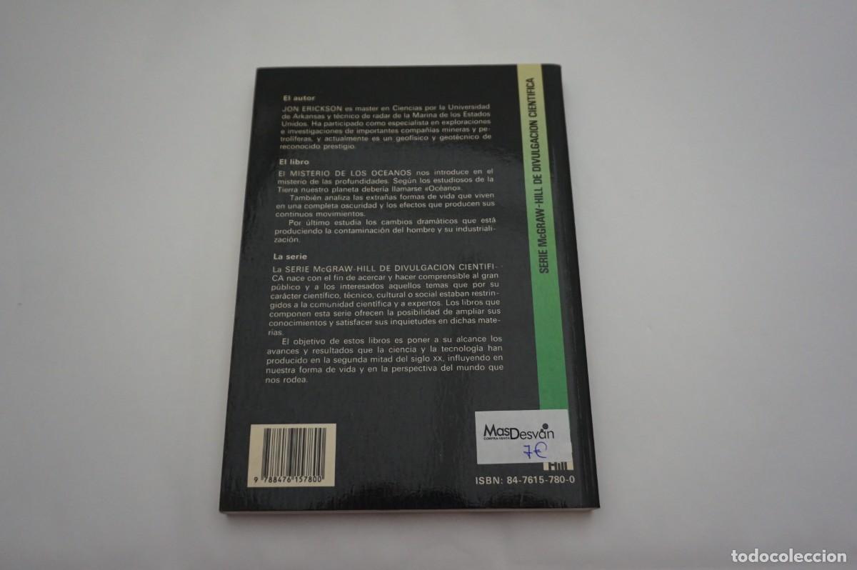 Libros: M2D - EL MISTERIO DE LOS OCEANOS - JON ERICKSON / MCGRAW HILL EDITOR - Foto 6