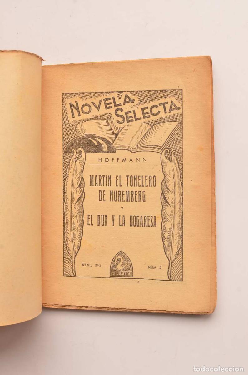 Libros: Mart&iacute;n el tonelero de Nuremberg y El dux y la dogaresa - HOFFMANN, E. T. A. - Foto 2