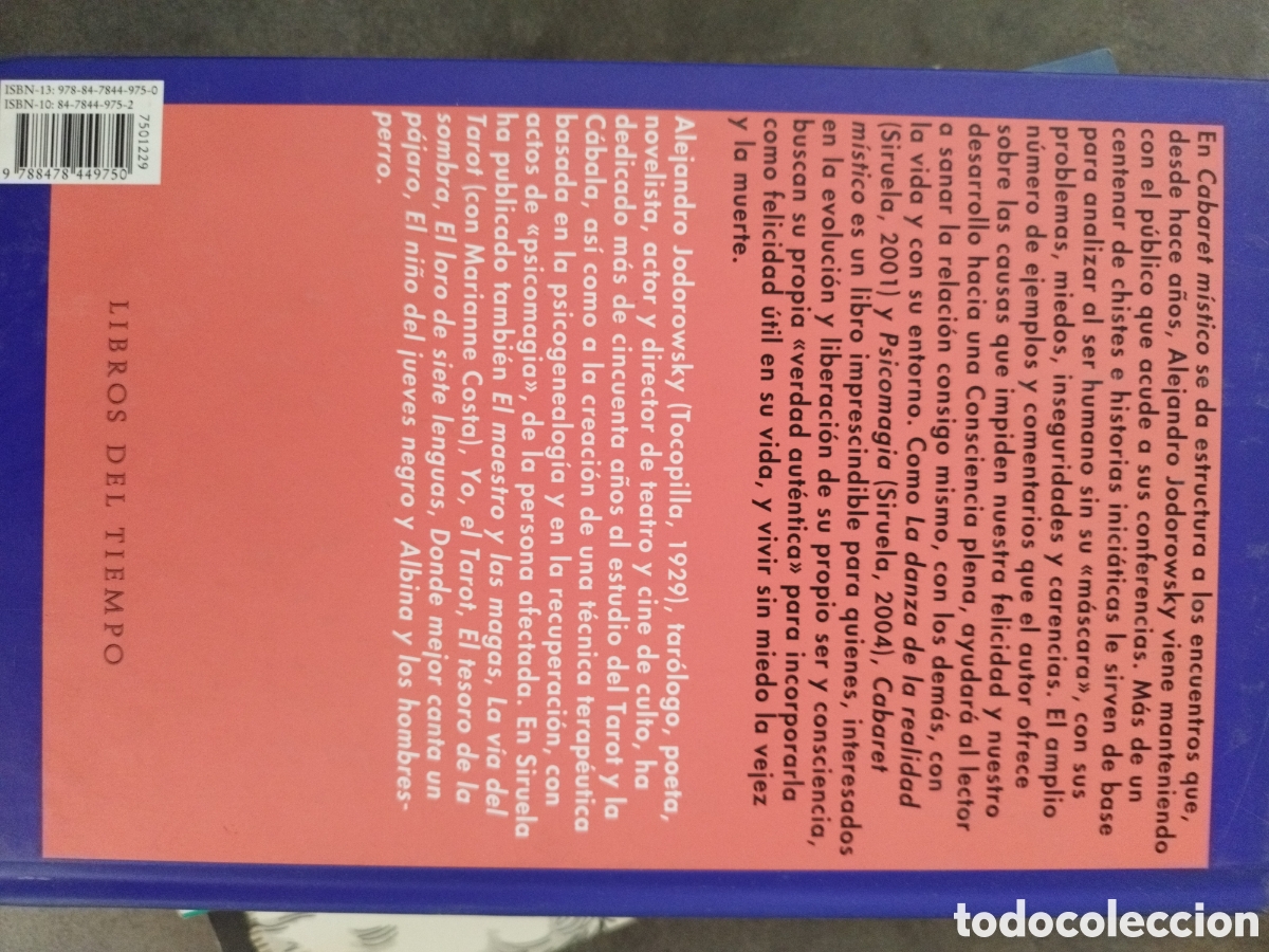 Libros: Alejandro Jodorowsky - Cabaret m&iacute;stico - Siruela - Foto 2