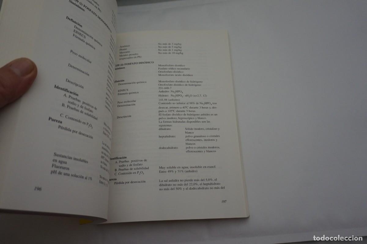 Libros: M2F - LOS ADITIVOS EN LOS ALIMENTOS - ANTONIO MADRID VICENTE.... - Foto 3