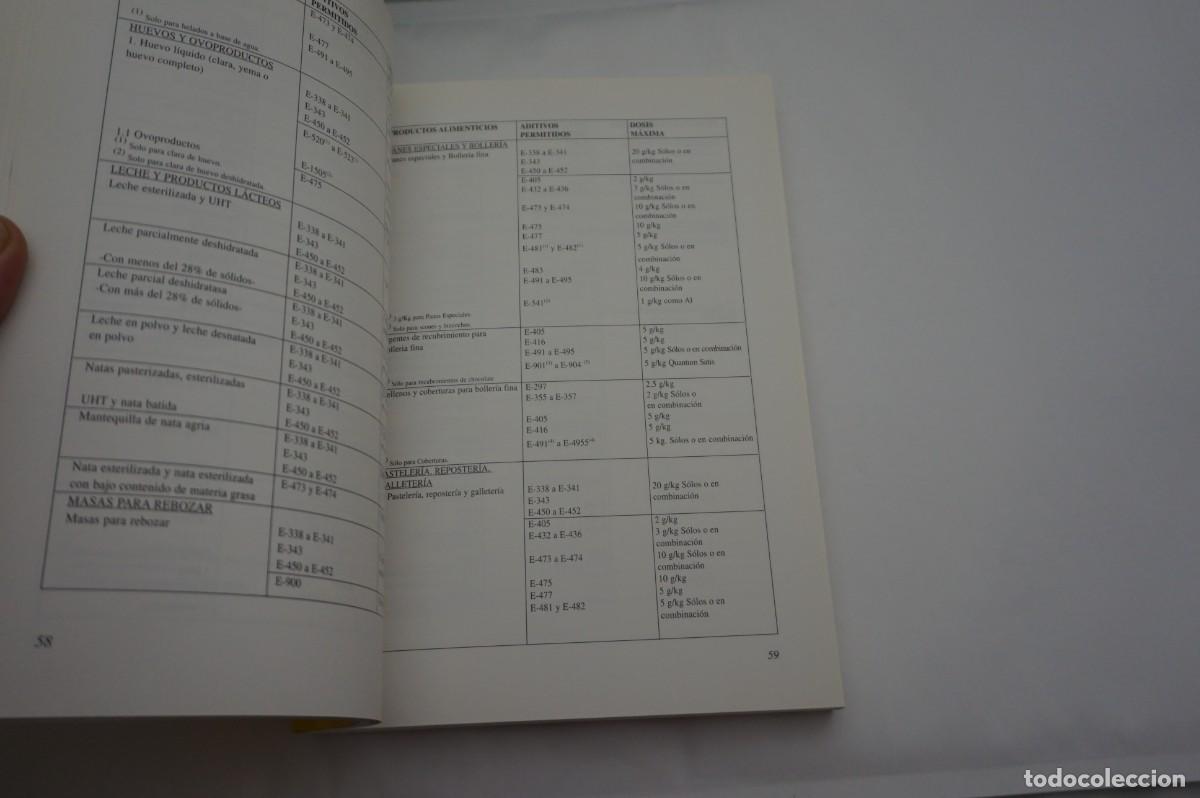 Libros: M2F - LOS ADITIVOS EN LOS ALIMENTOS - ANTONIO MADRID VICENTE.... - Foto 5