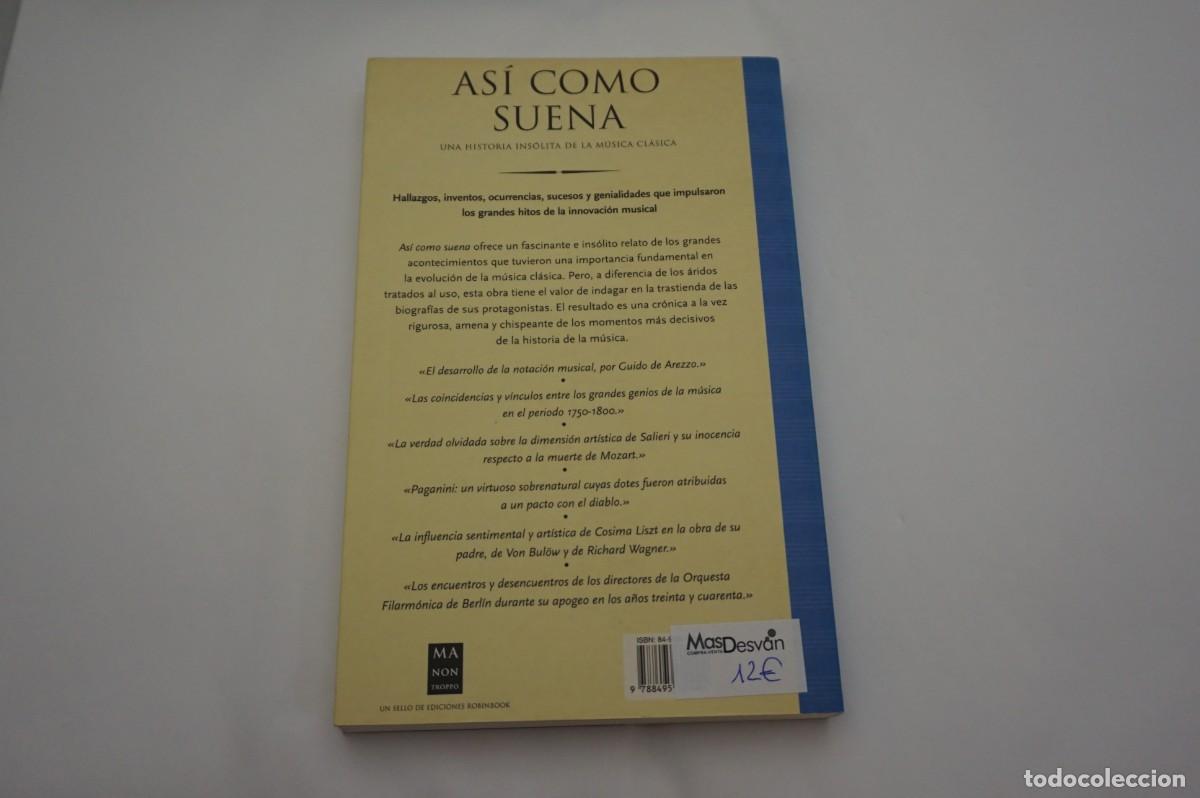 Libros: 16A/ ASI COMO SUENA - LAWRENCE LINDT / MANONTROPPO EDITOR - Foto 6