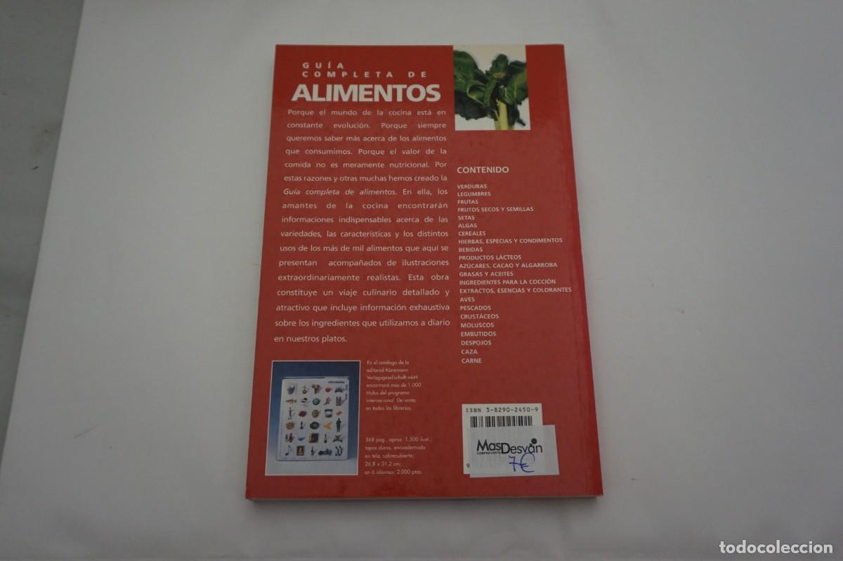 Libros: 16A/ GUIA COMPLETA DE ALIMENTOS / JONEMANN EDITOR - Foto 5