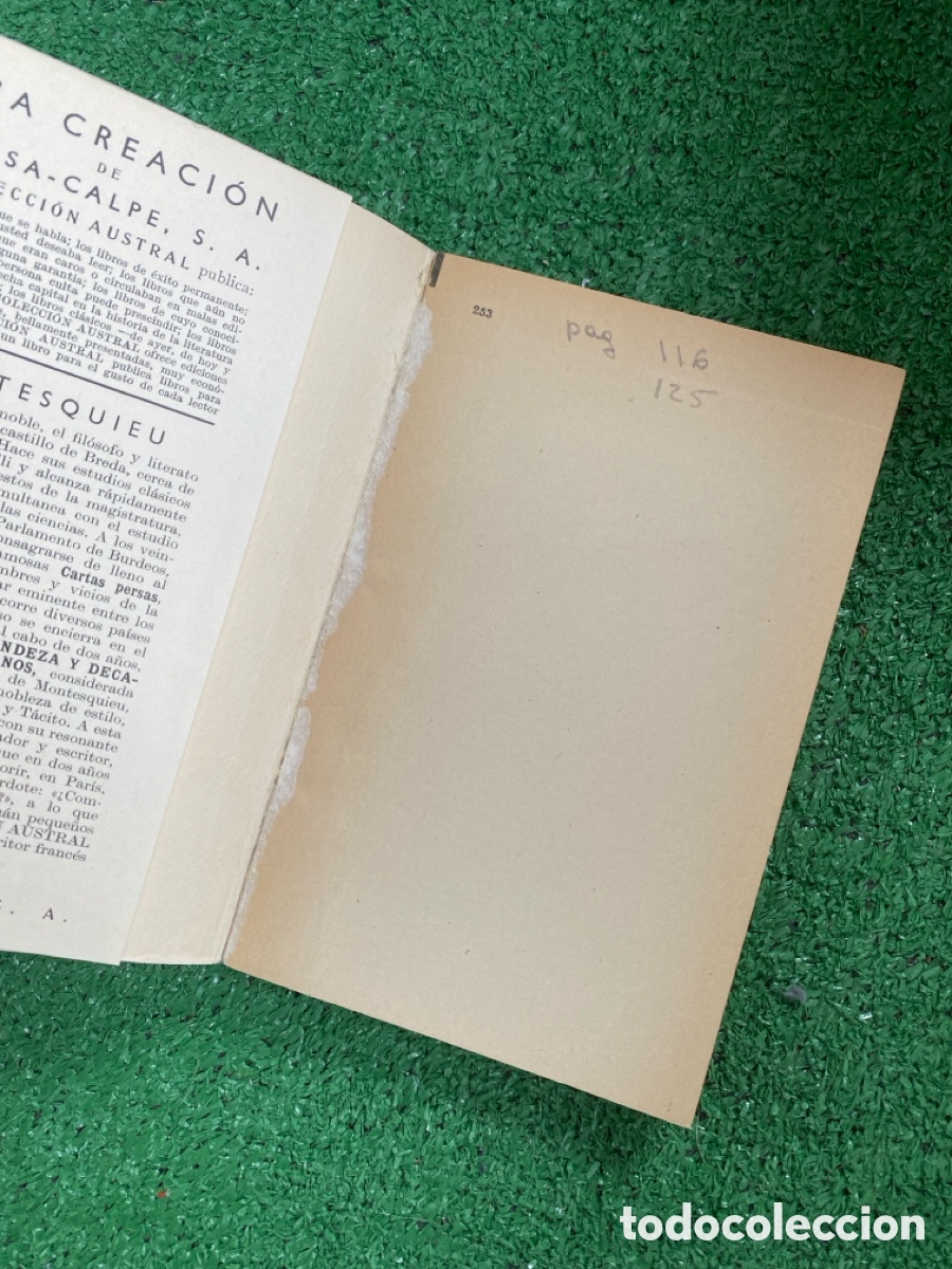 Libros: Grandeza y decadencia de los romanos - Montesquieu - Foto 3
