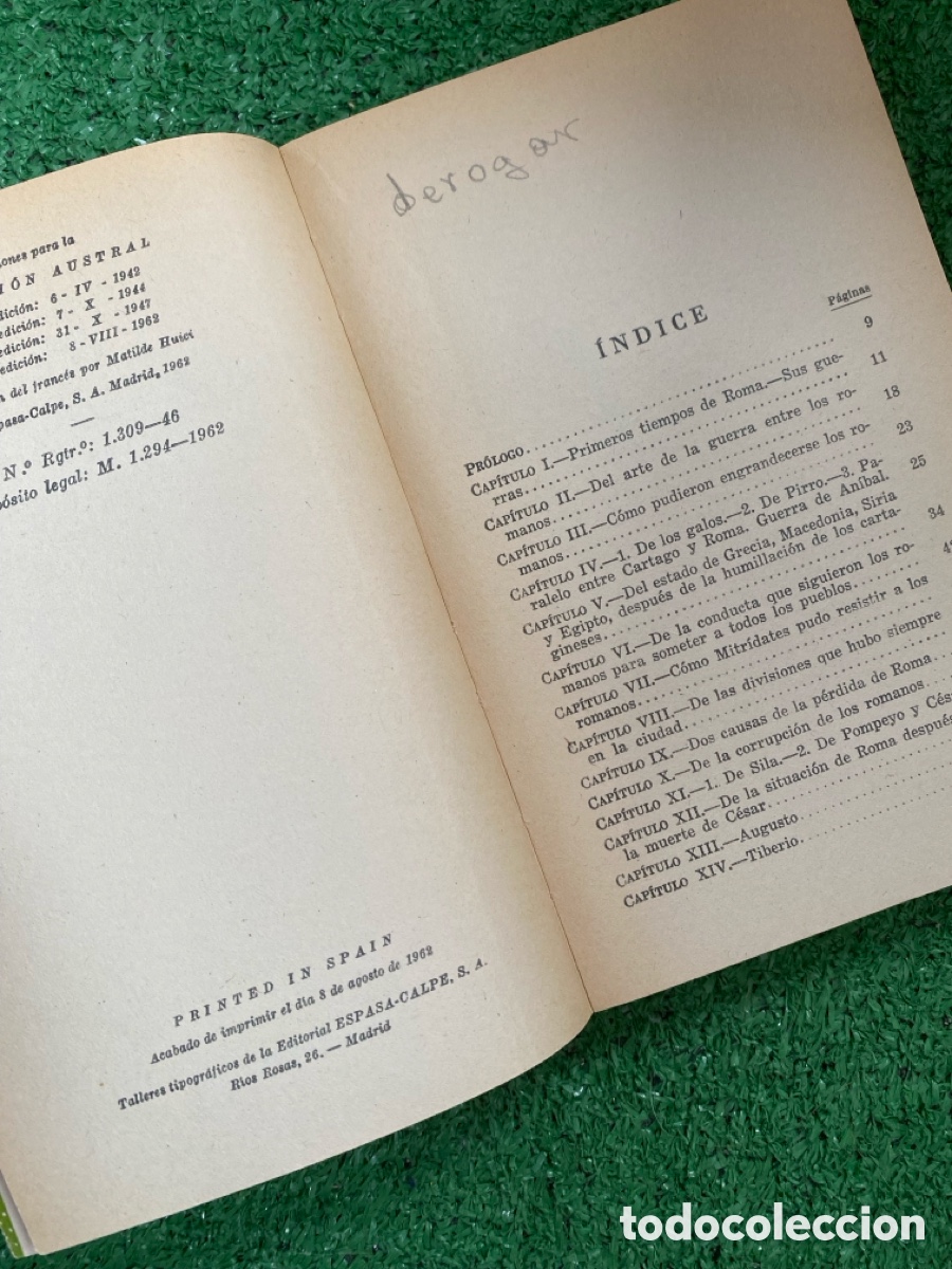 Libros: Grandeza y decadencia de los romanos - Montesquieu - Foto 4