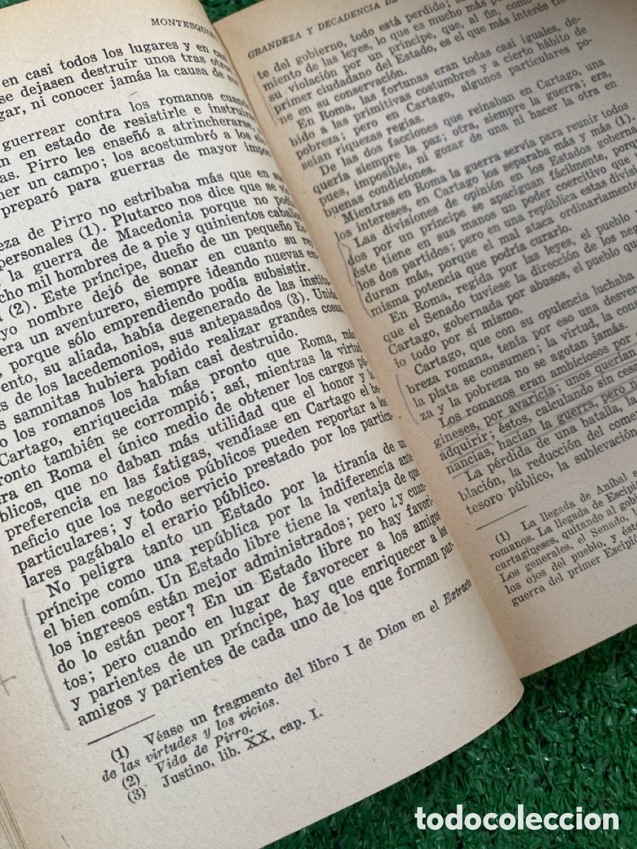 Libros: Grandeza y decadencia de los romanos - Montesquieu - Foto 5