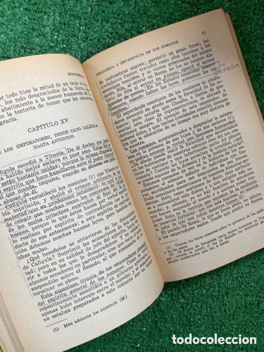 Libros: Grandeza y decadencia de los romanos - Montesquieu - Foto 6
