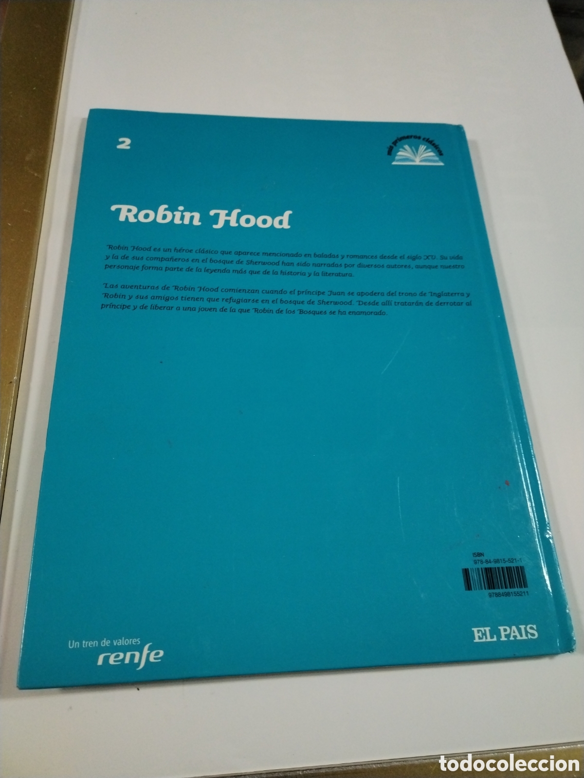 Libros: Robin Hood. El Pa&iacute;s - Foto 2