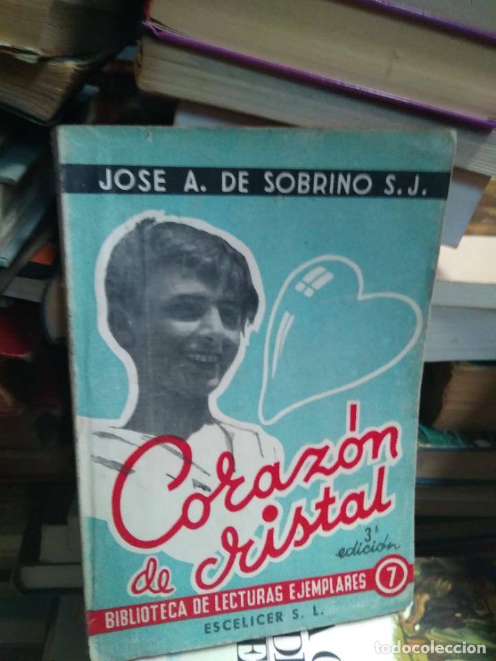 Libros: Coraz&oacute;n de cristal. J.S. De Sobrino. L.809-2701 - Foto 1