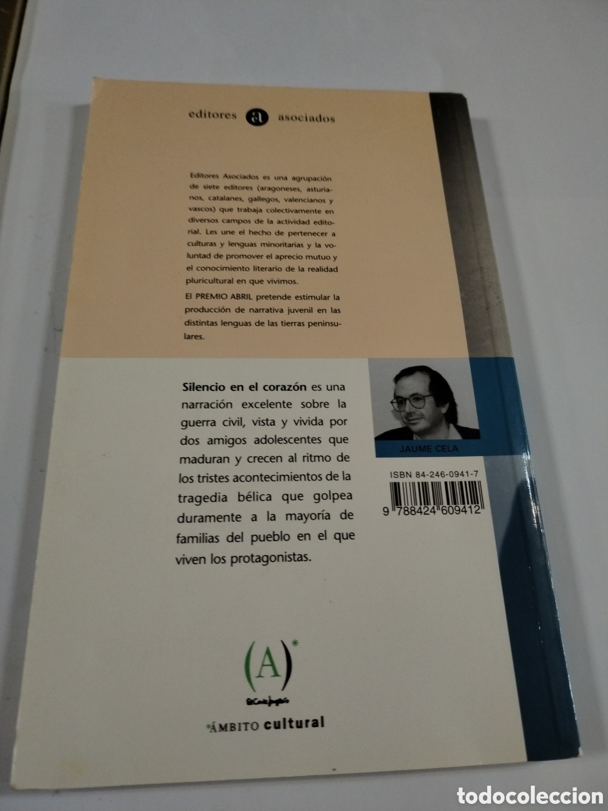 Libros: Silencio en el coraz&oacute;n. Jaume Cela - Foto 2